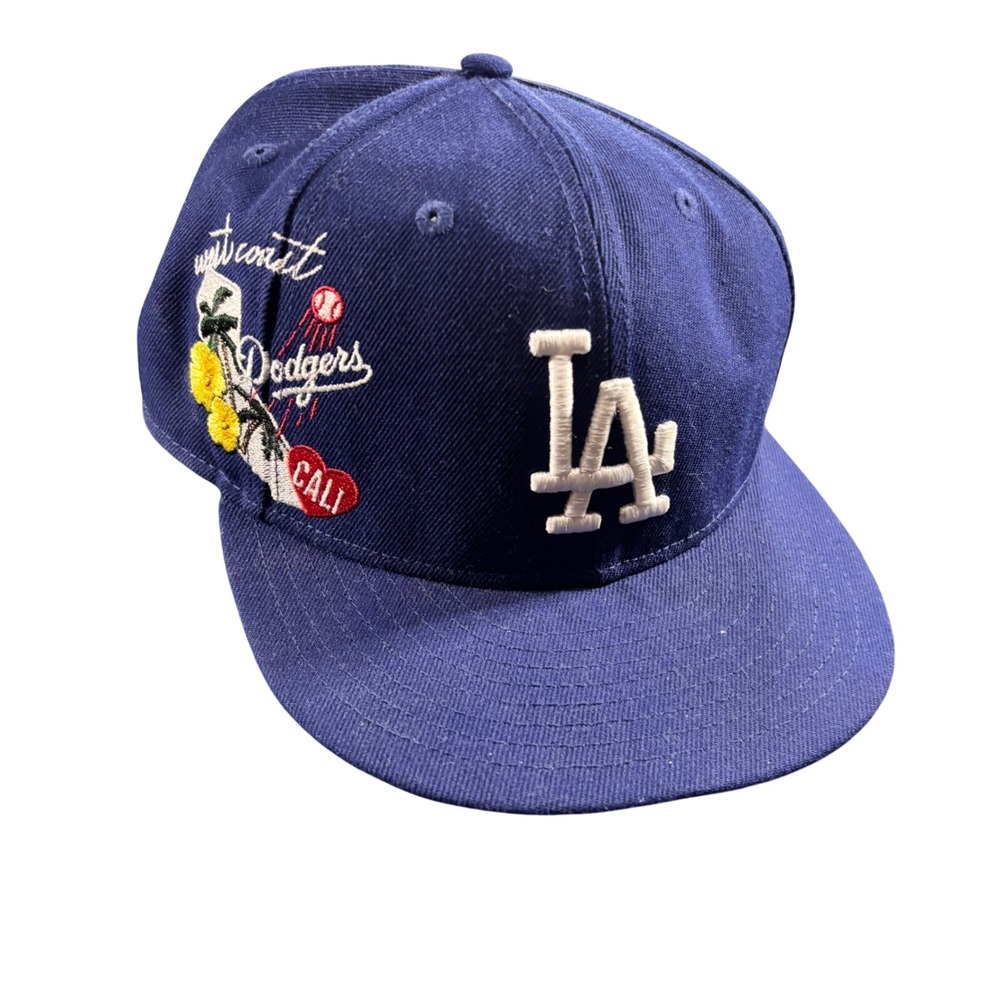 Los Angeles Dodgers New Era City Cluster State Inspired 59FIFTY One Size Blue